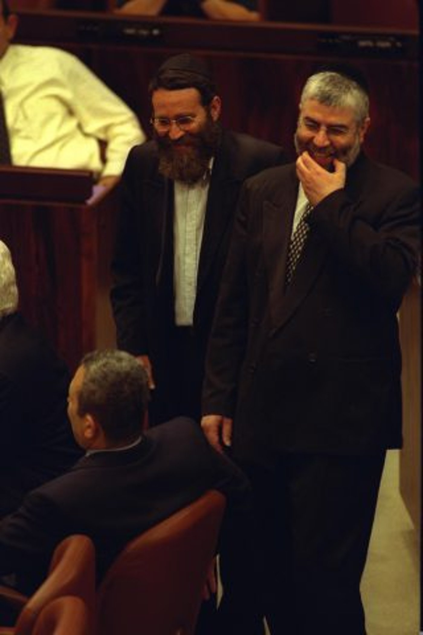 גפני ובניזרי בימי ממשלת ברק (אבי אוחין, לע"ם)