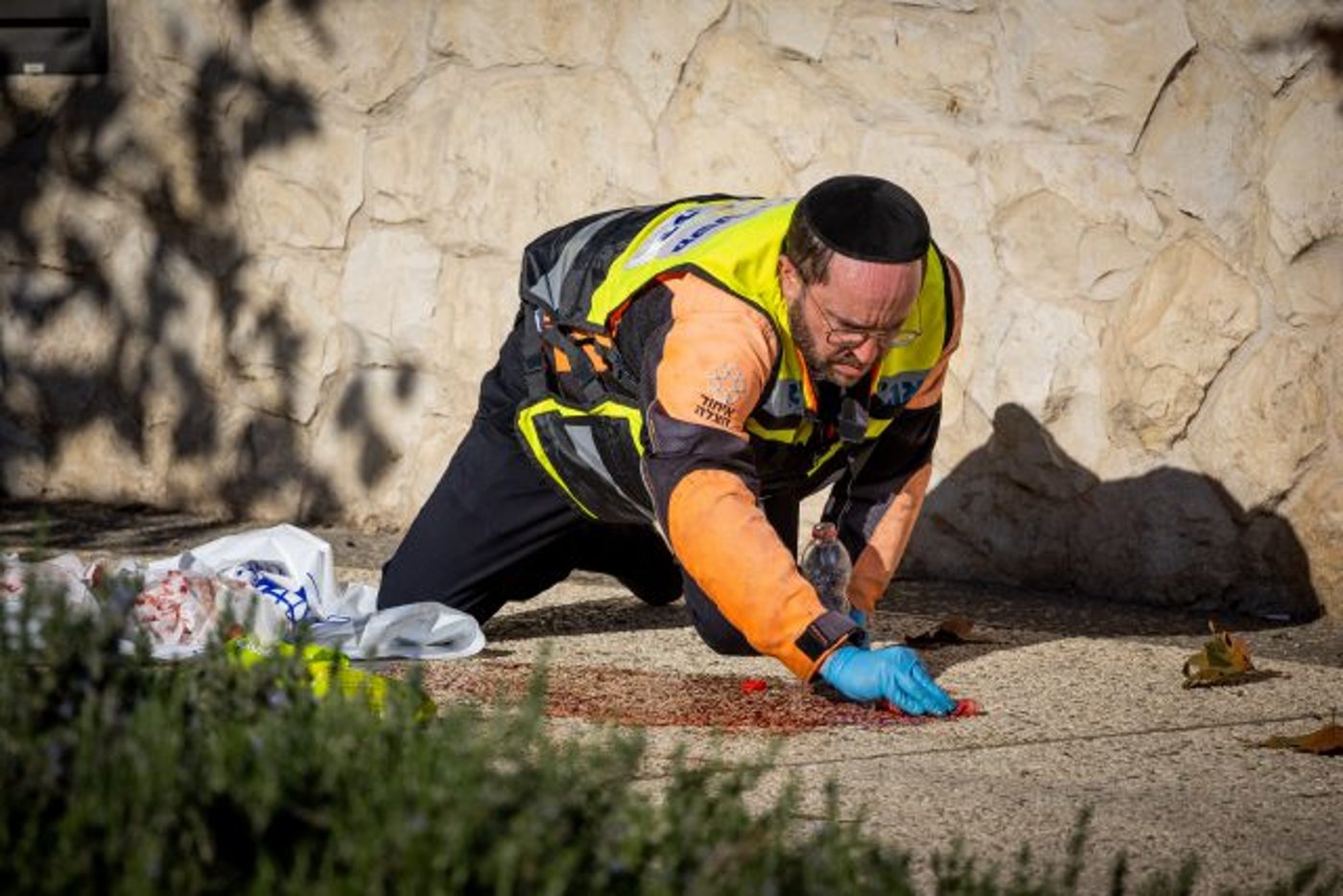 מצמרר: הציצית המוכתמת בדמו של הנרצח בפיגוע