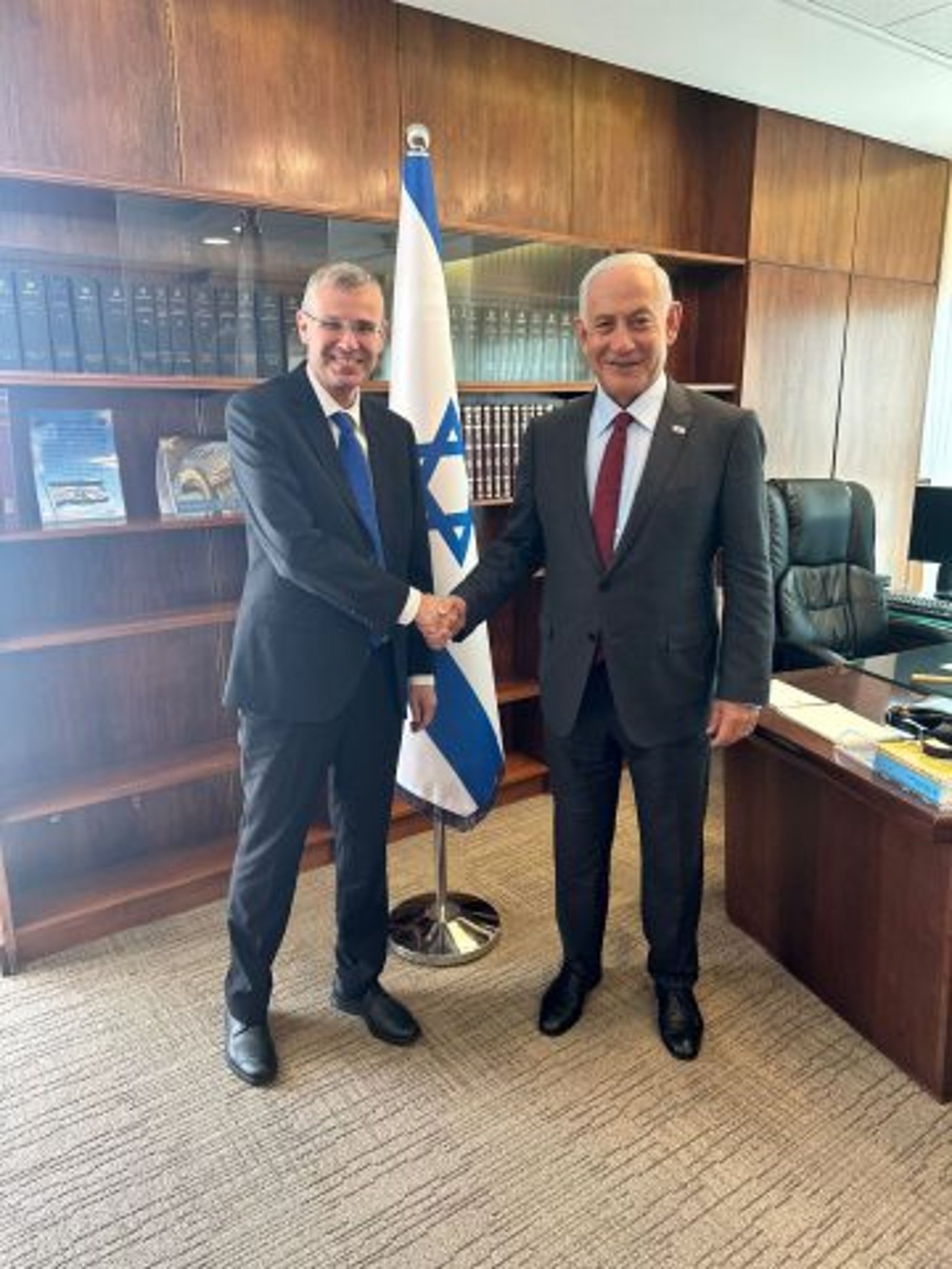לוין נכנס לתפקיד: "מקווה שהכנסת תמלא את ימיה"