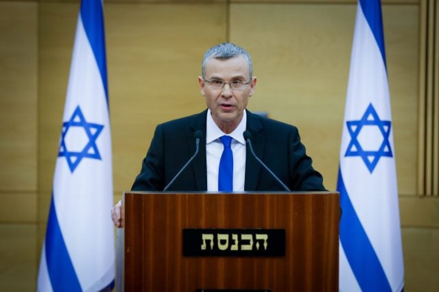 יריב לוין (אוליביה פיטוסי: פלאש 90)
