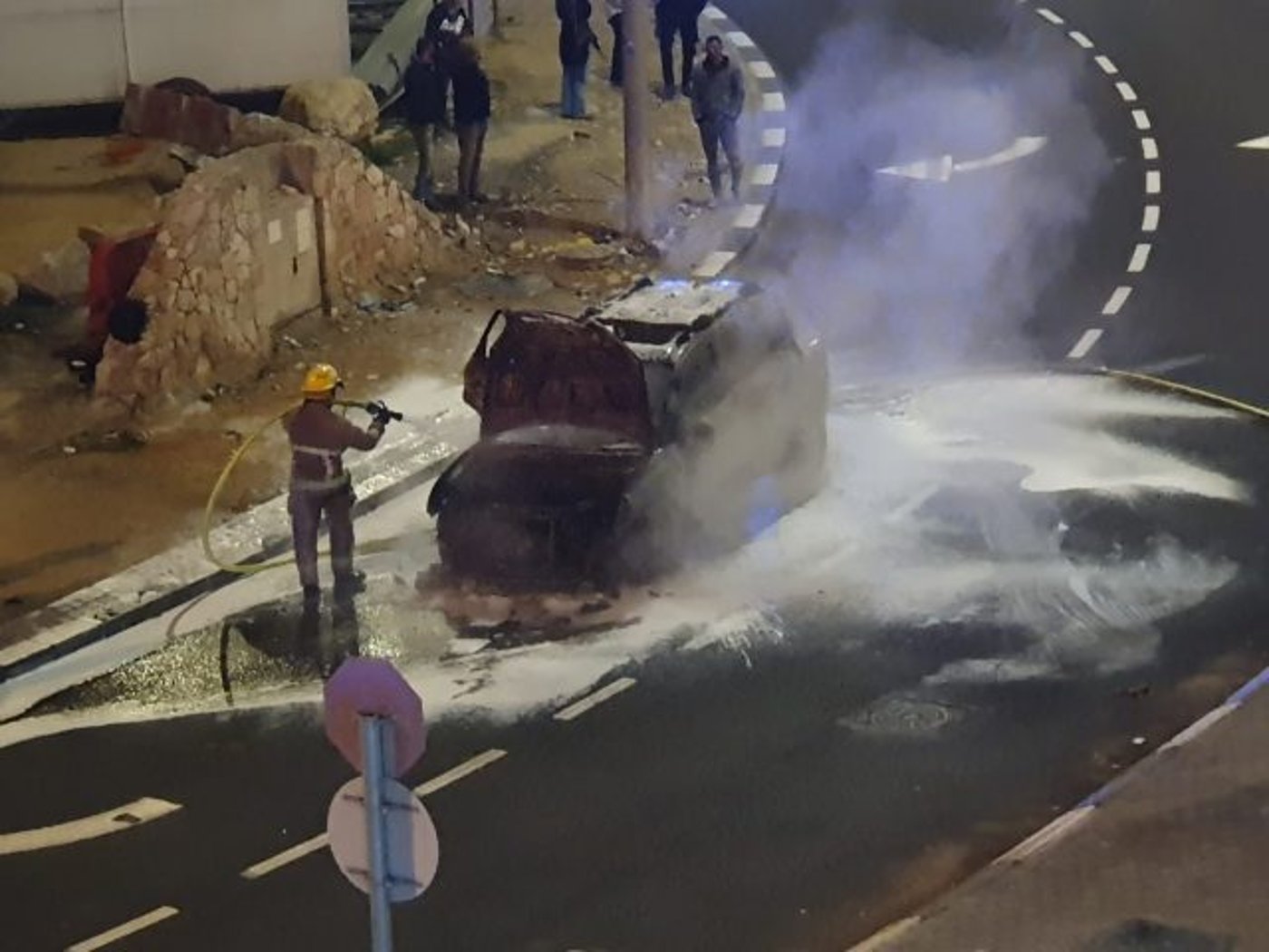 הרכב לאחר הכיבוי (סרוגים)