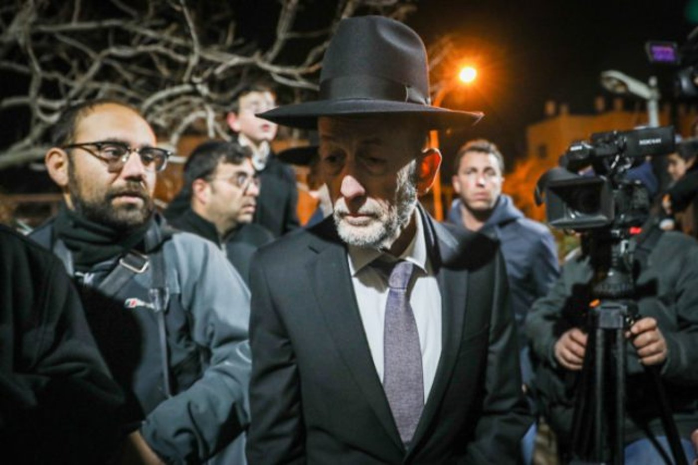 ח"כ אורי מקלב בהלווית הילד
