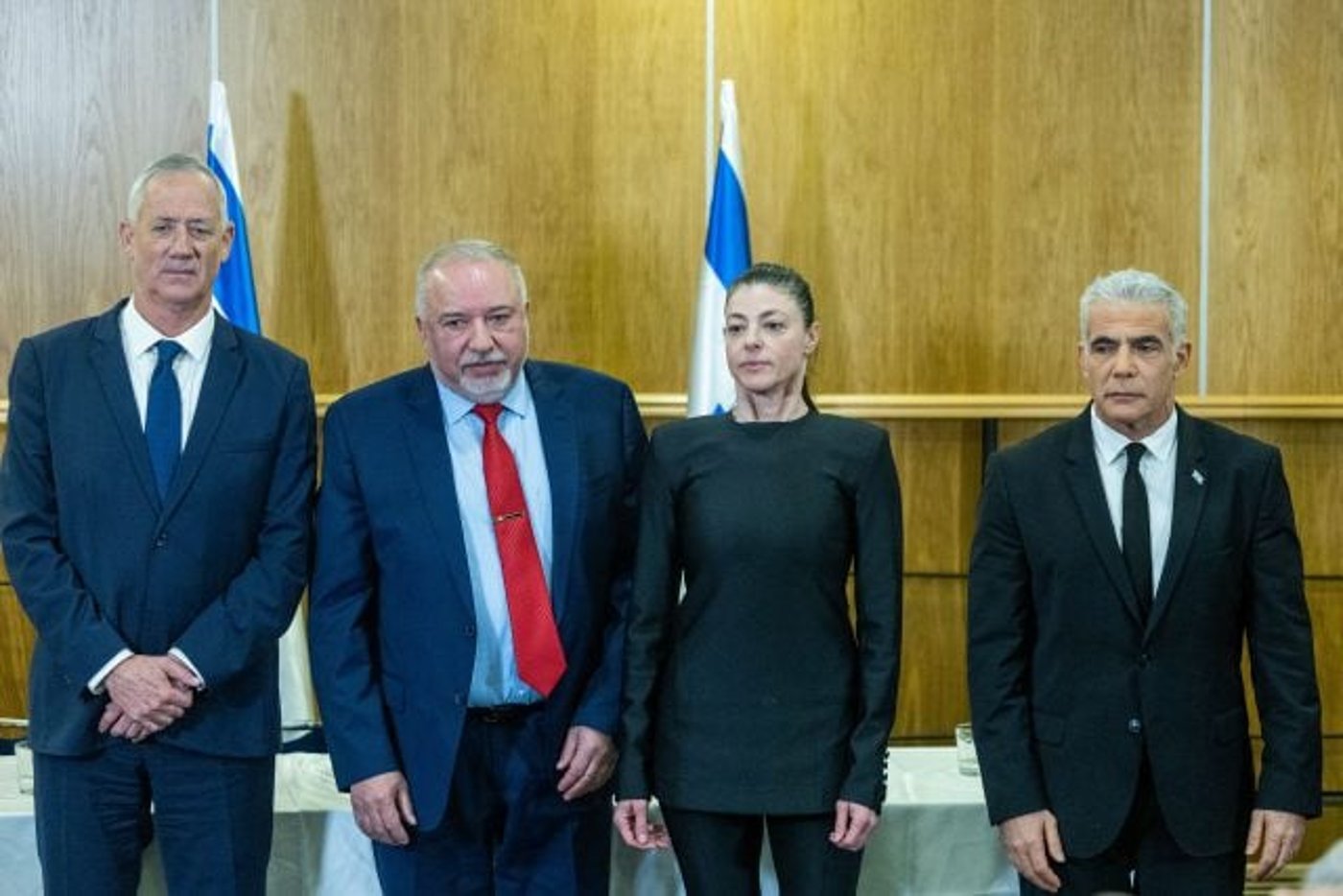 ראשי מפלגות האופוזיציה