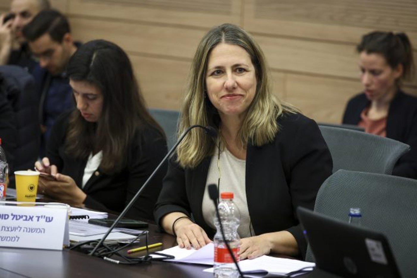 המשנה ליועמ״שית עו"ד סומפולינסקי. קרדיט