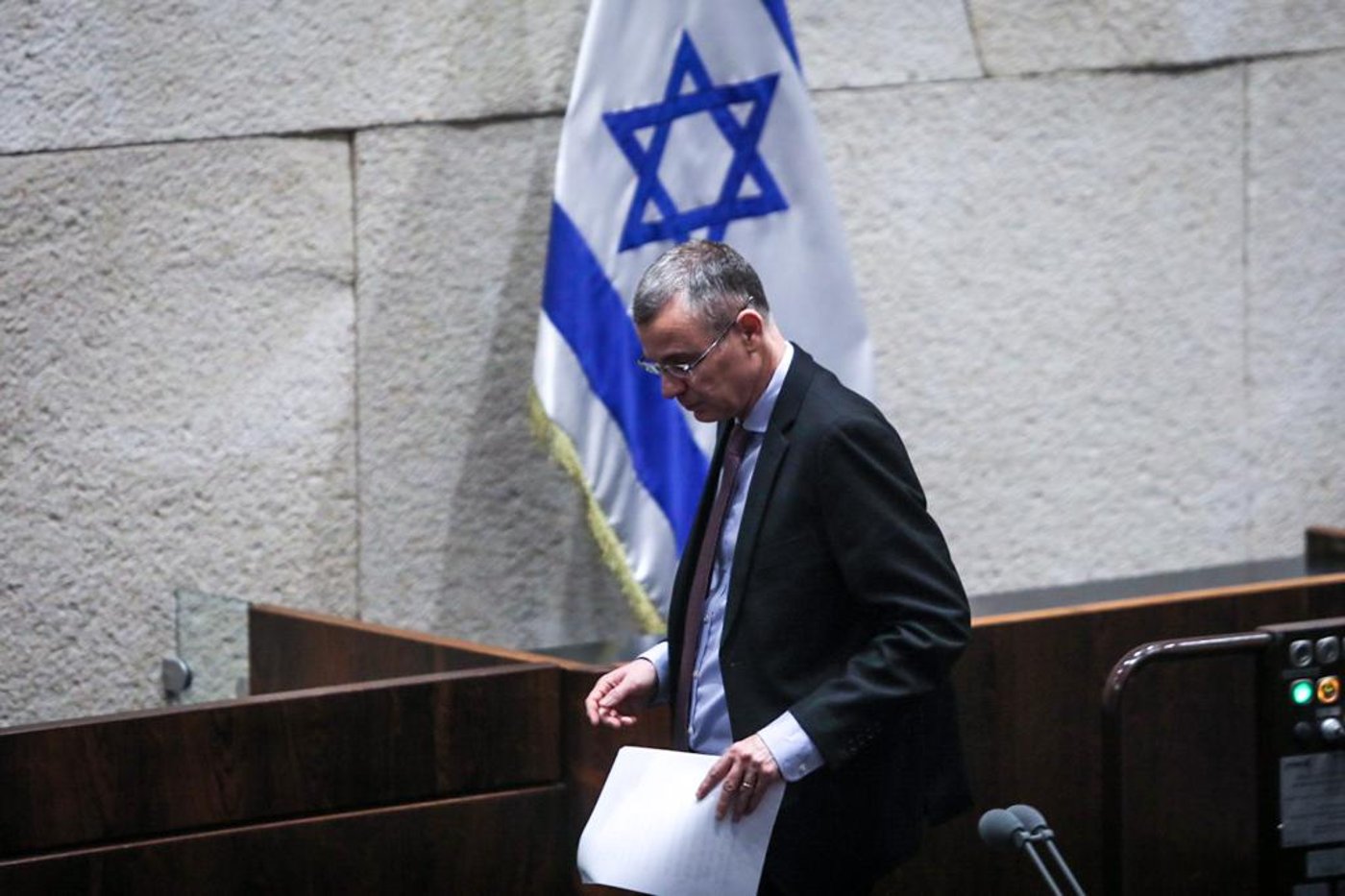 שר המשפטים יריב לוין