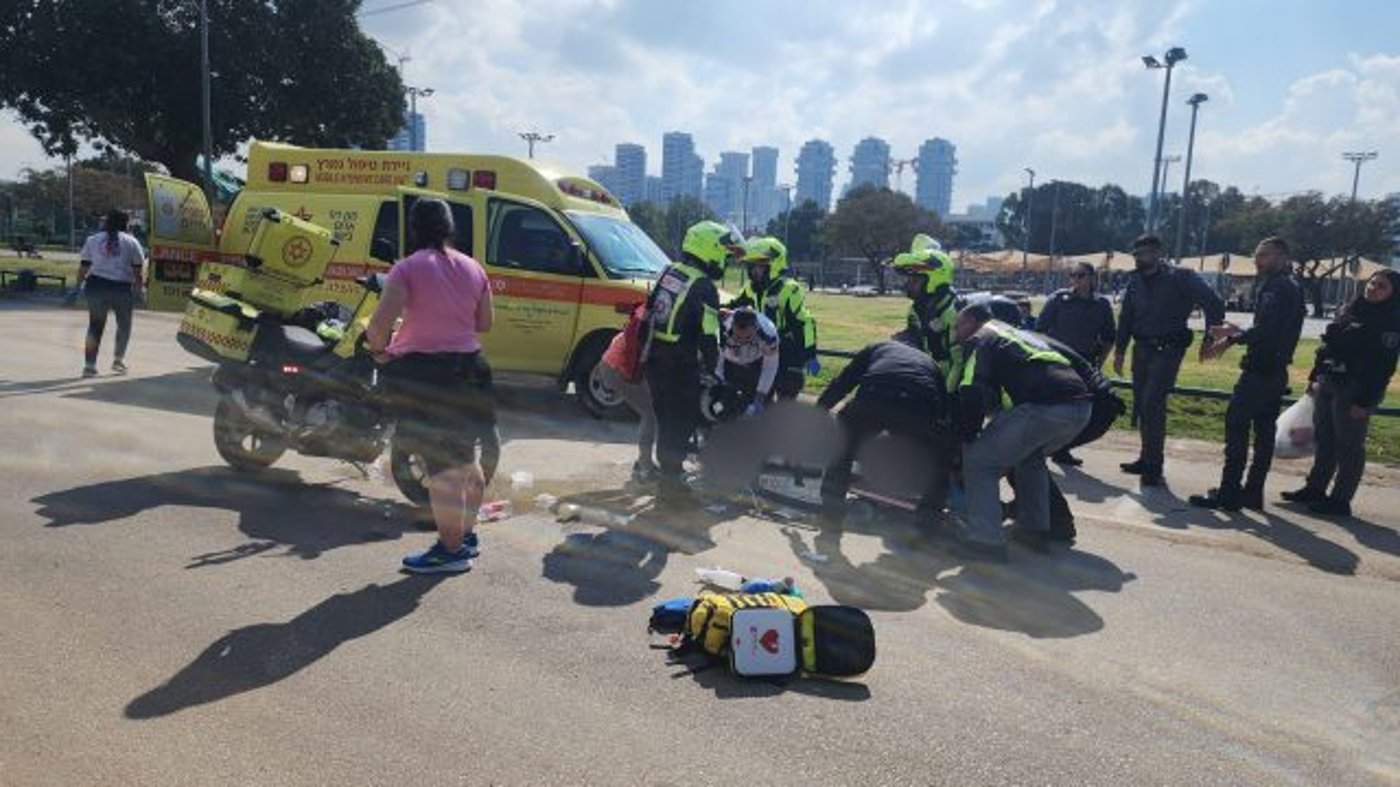 בן 48 התמוטט במרתון תל אביב; ביצעו בו החייאה