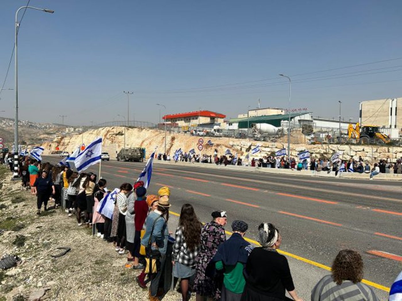כביש 60 באזור בנימין (דוברות בנימין)