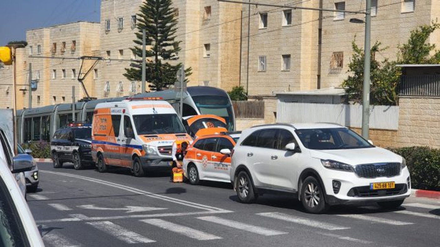 זירת הפיצוץ בפסגת זאב (איחוד הצלה)