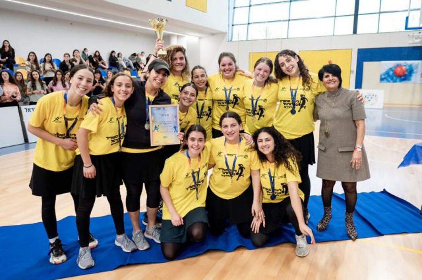 אלופות | הקבוצה המנצחת בגמר האולפנות בכדורסל