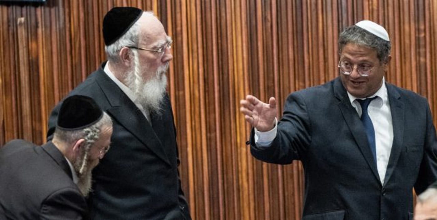 בן גביר נגד החרדים: "אתם לא עושים לנו טובה"