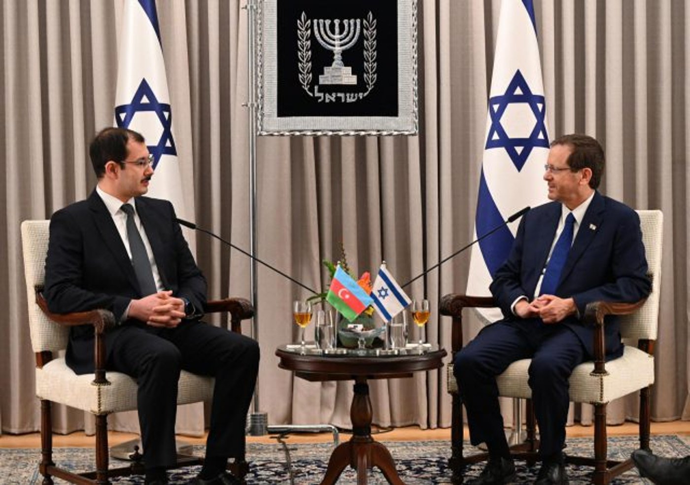 התקבל כתב ההאמנה של שגריר אזרבייג'ן בישראל