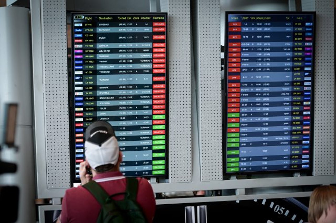 ההמראות מנתב"ג מעוכבות בשל השביתה