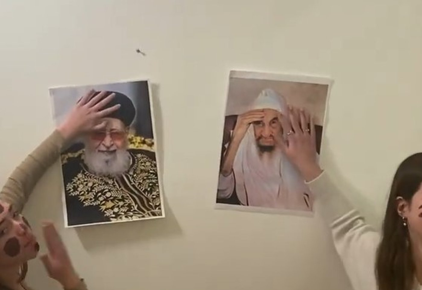 (צילום מסך מתוך הסרטון שהוסר)