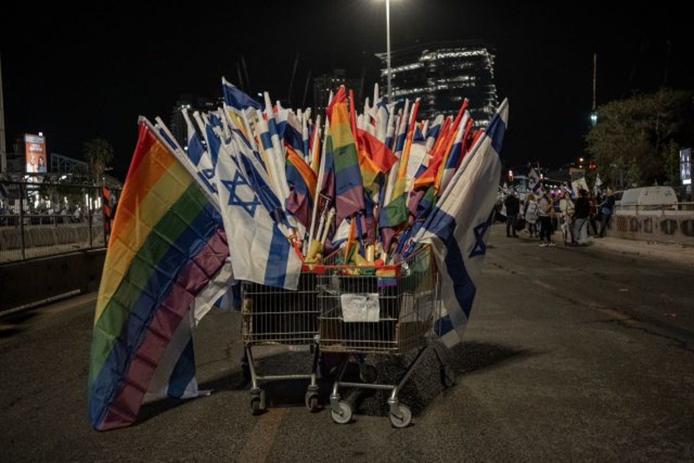 השבוע ה-15: ההפגנה נגד הממשלה בתל אביב. תיעוד
