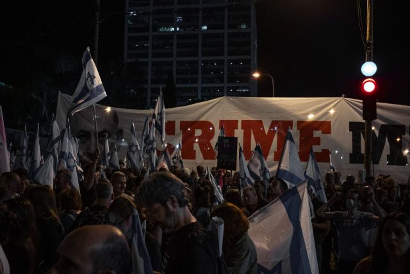 השבוע ה-15: ההפגנה נגד הממשלה בתל אביב. תיעוד