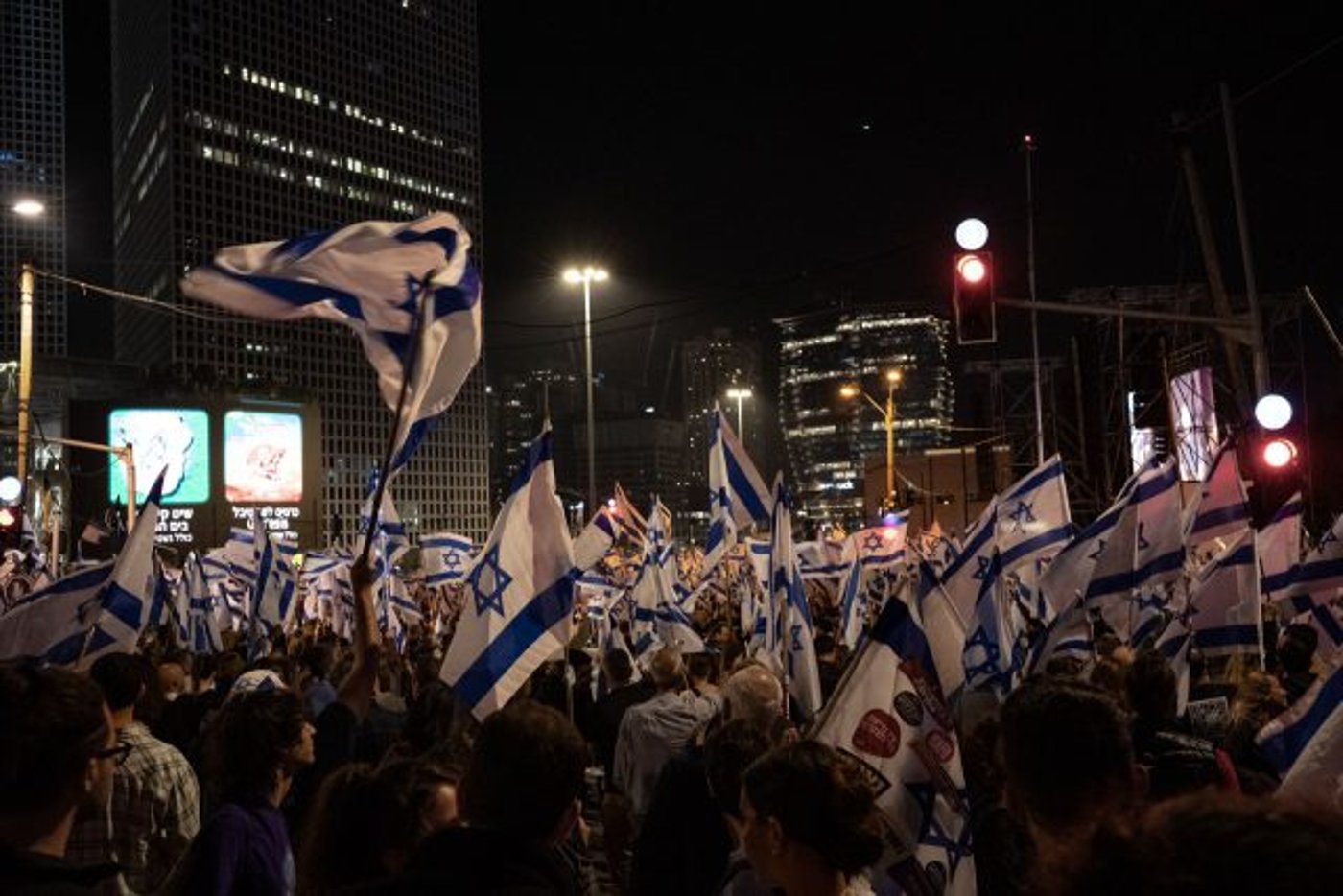 השבוע ה-15: ההפגנה נגד הממשלה בתל אביב. תיעוד