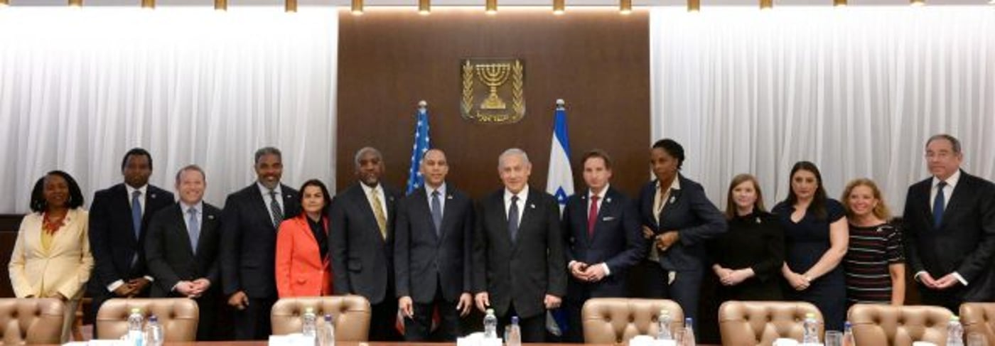 הרחבת מעגל השלום: רה"מ נפגש עם חברי הקונגרס
