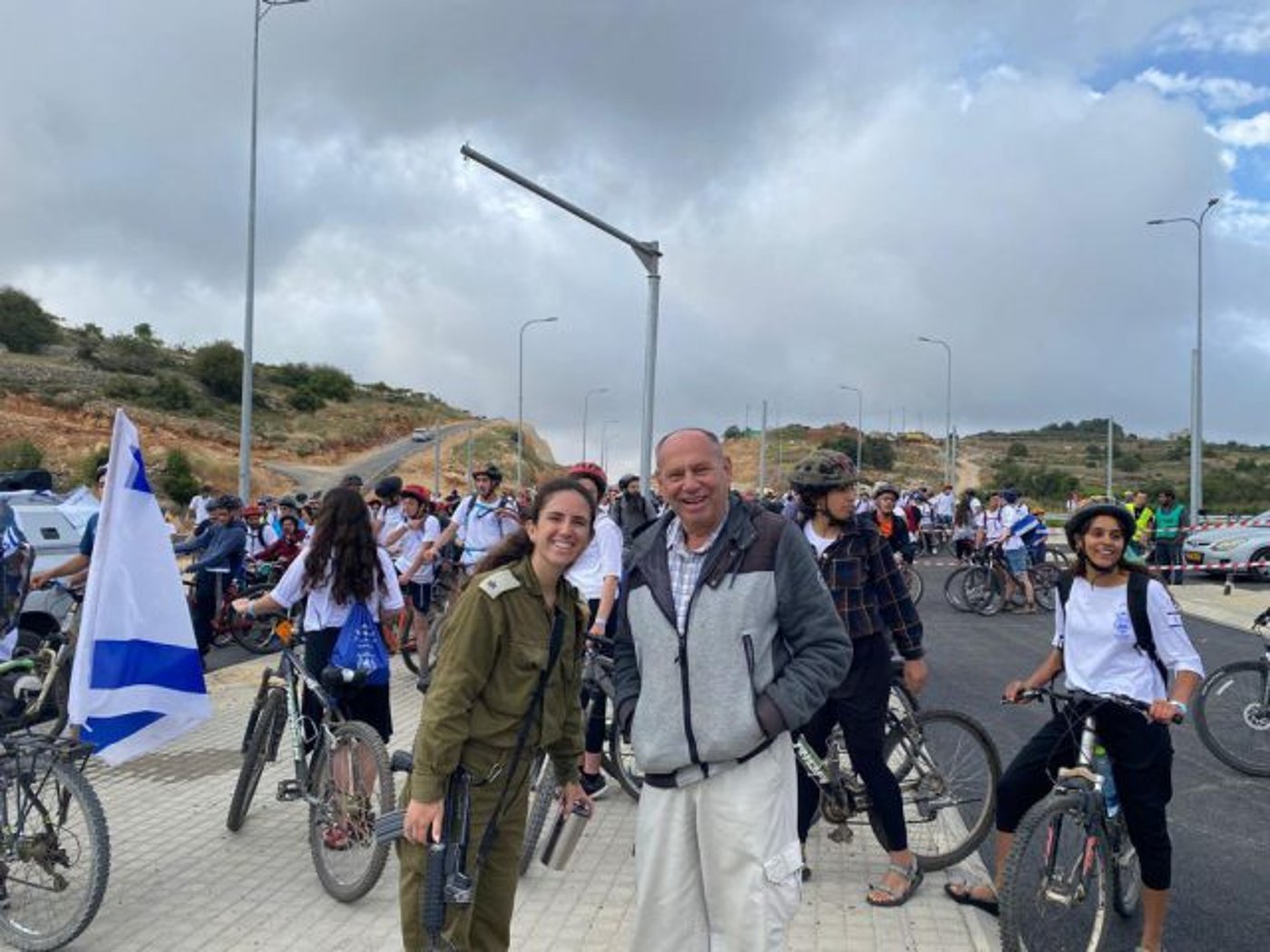 מרגש: מסע האופניים לזכר הנופל מציר המתפללים