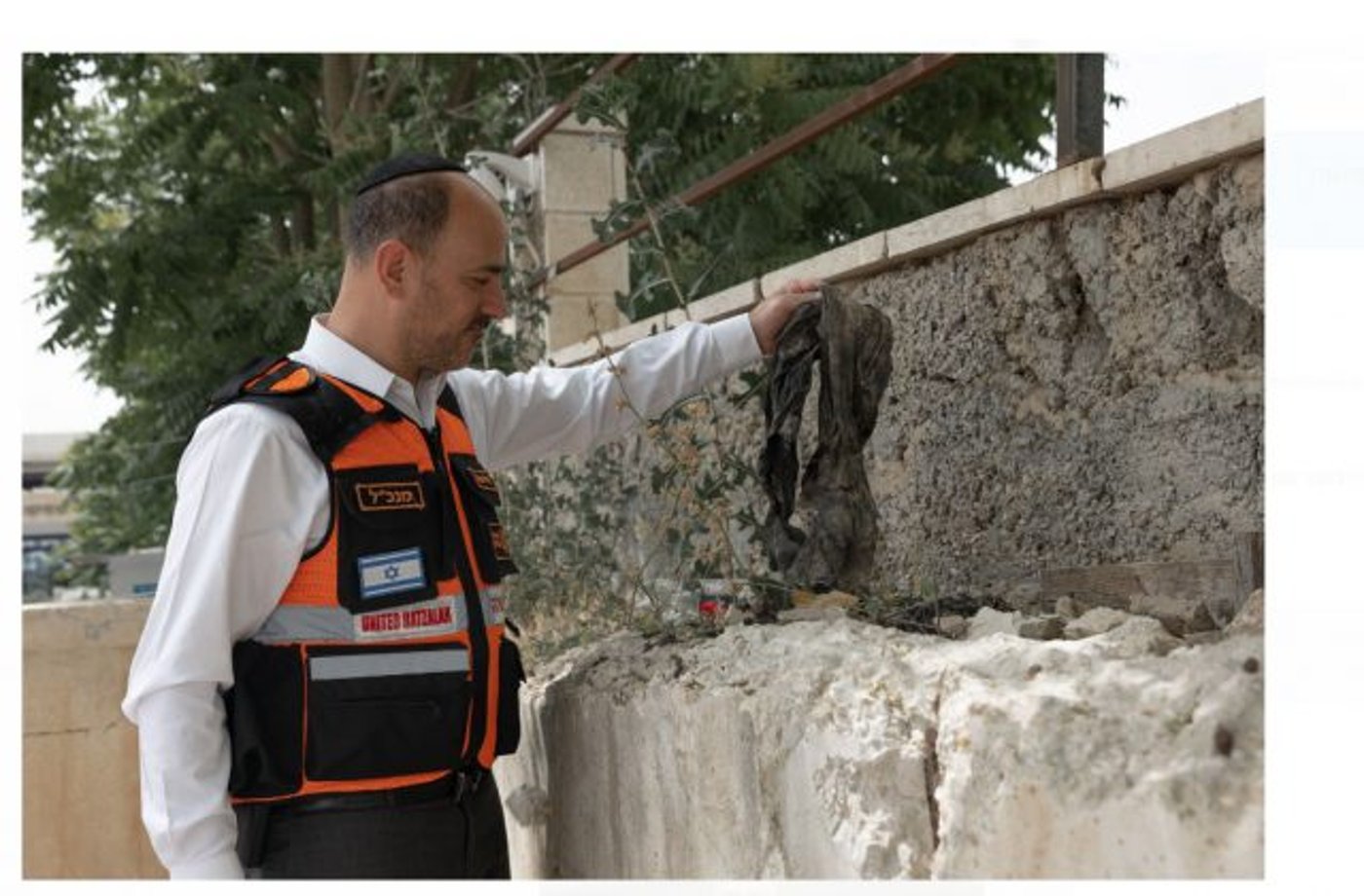 החובש שהגיע ראשון לזירת אסון ורסאי: "דממה ואז זעקות"