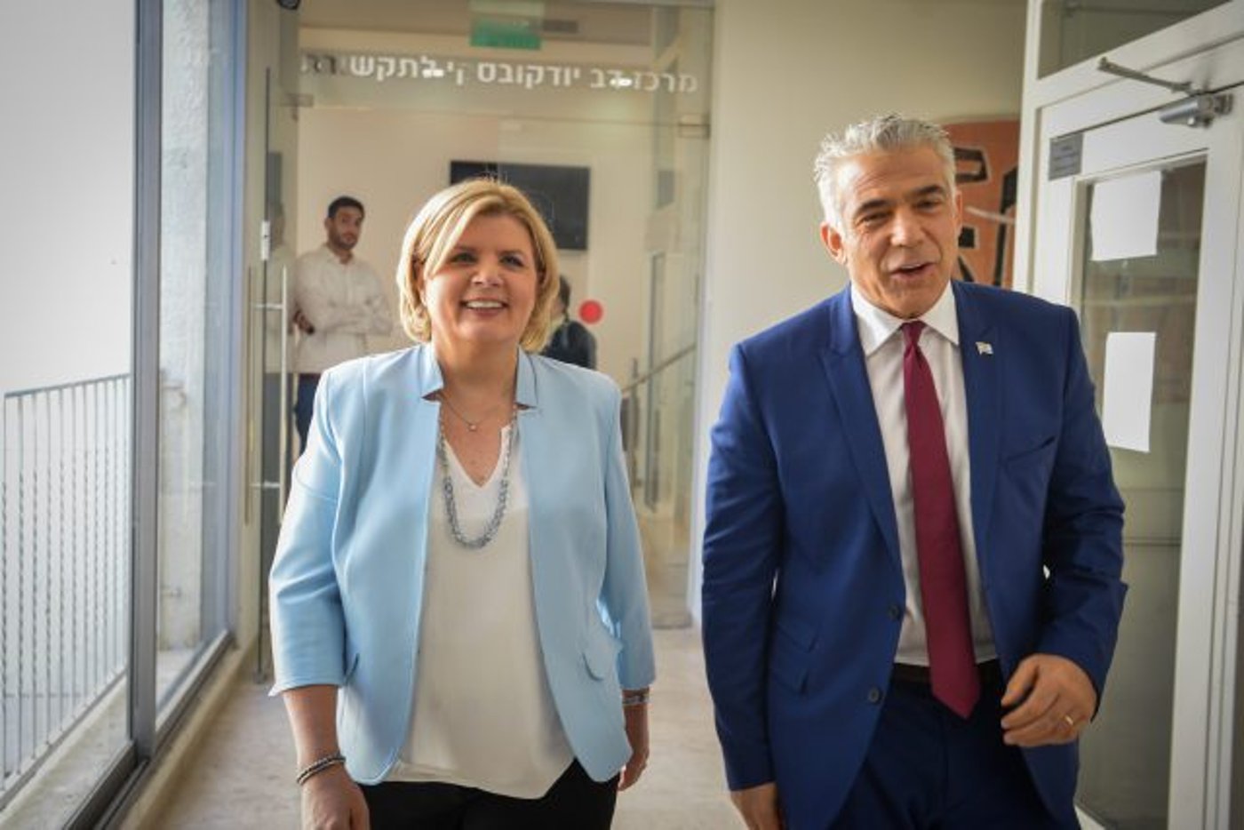 לפיד וברביבאי (צילום ארכיון: יוסי זליגר/פלאש 90)