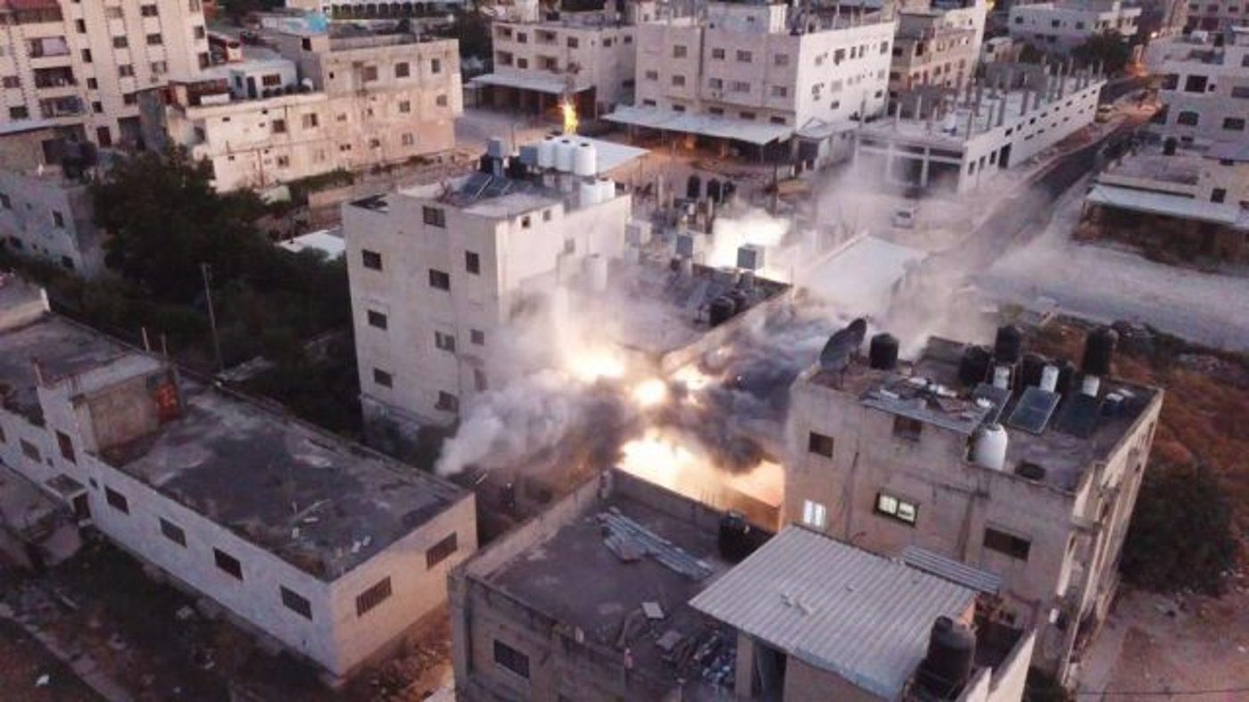 הריסת בית המחבל שרצח את האחים יגל יעקב והלל מנחם יניב