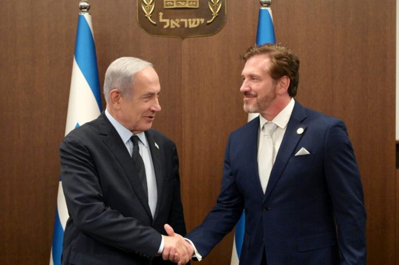 נתניהו וסגן נשיא פיפ"א