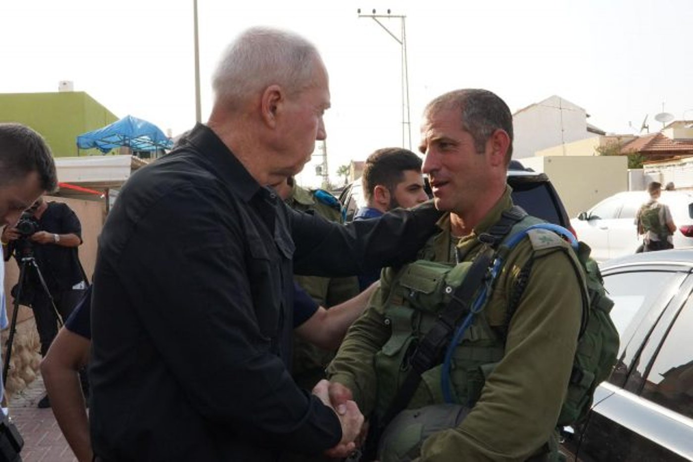 השר גלנט באופקים: "כללי המלחמה השתנו"