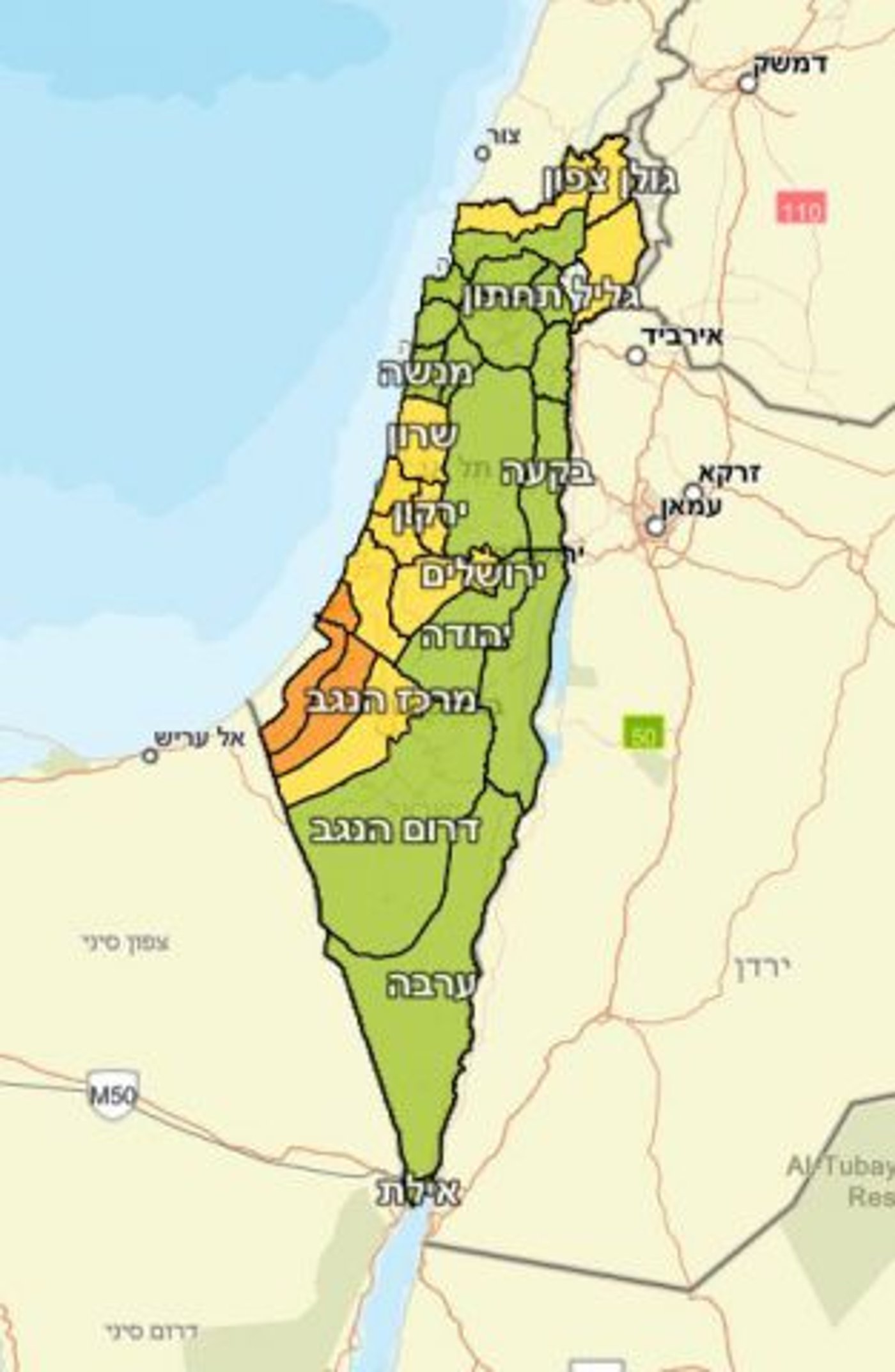 בעקבות הירי: החמרה בהנחיית פיקוד העורף