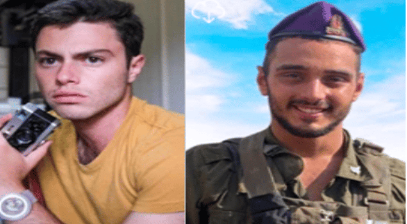 ימין: סמ"ר רועי וולף, שמאל: סמ"ר לביא ליפשיץ