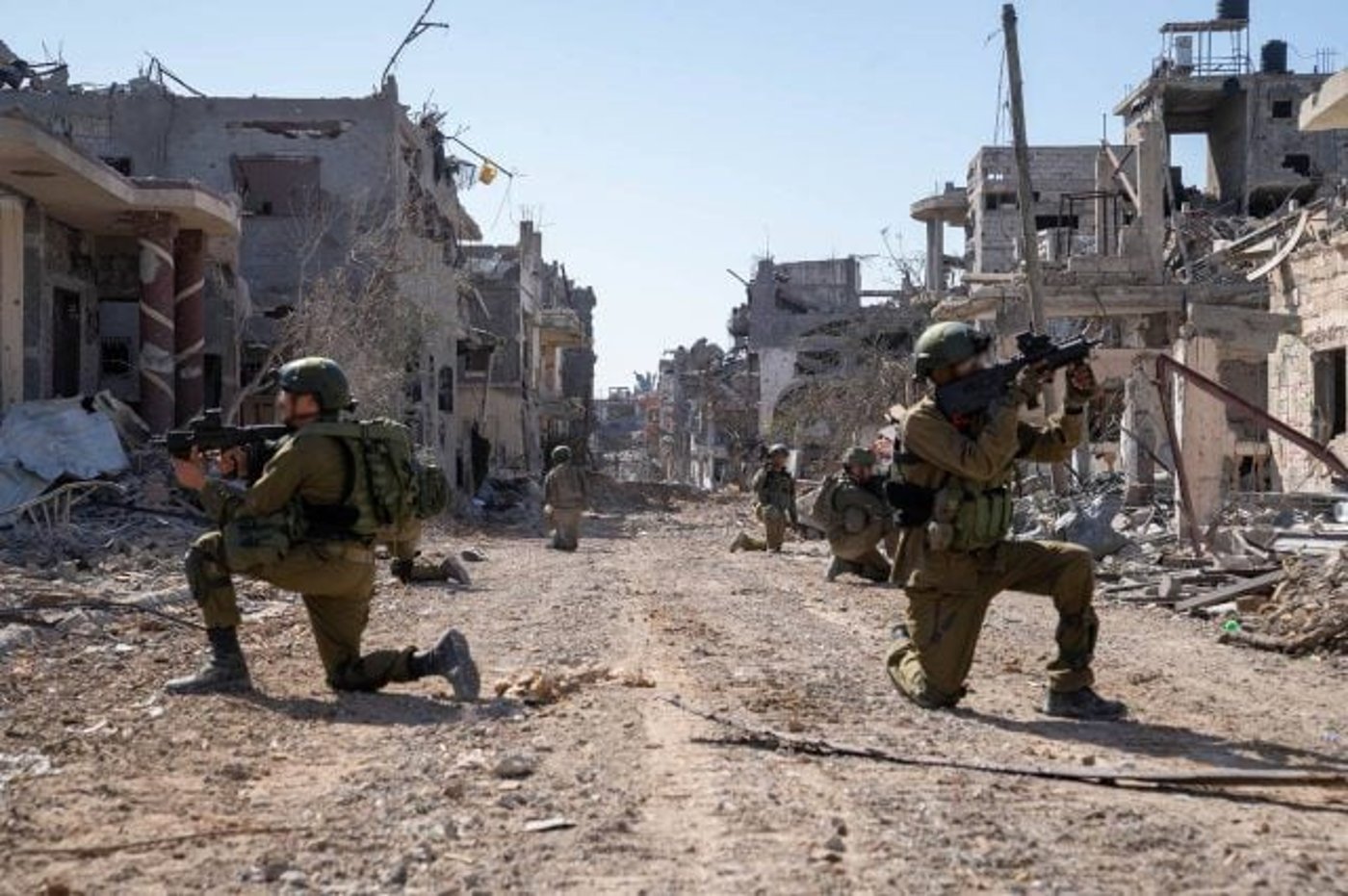 גלריית ענק: כוחות צה"ל בעומק העיר עזה
