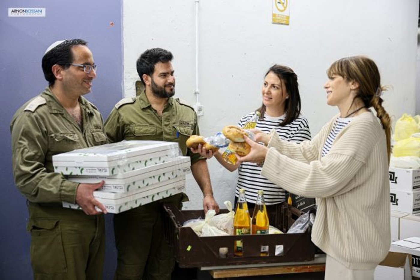 הירושלמים מפנקים את חיילי צה"ל •
