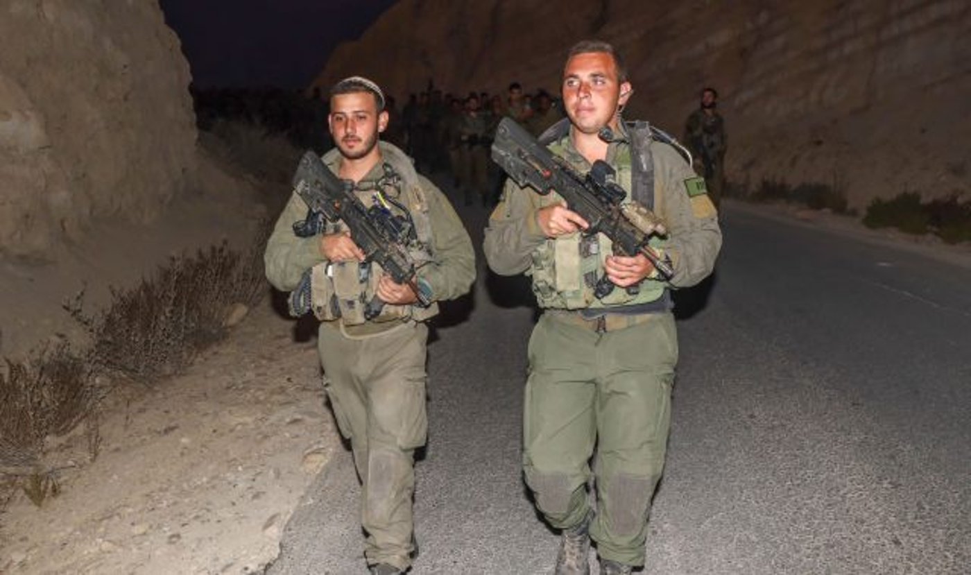 רס"ן רועי מלדסי במסע הכומתה (דובר צה"ל)
