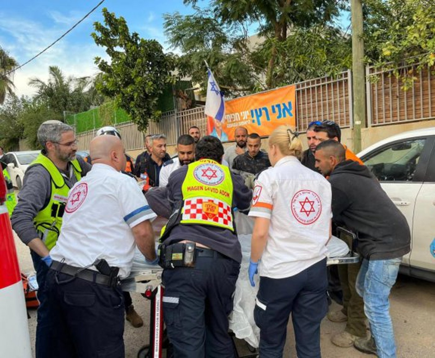 מכת תאונת העבודה: פועל נפצע קשה באתר בנייה בת"א