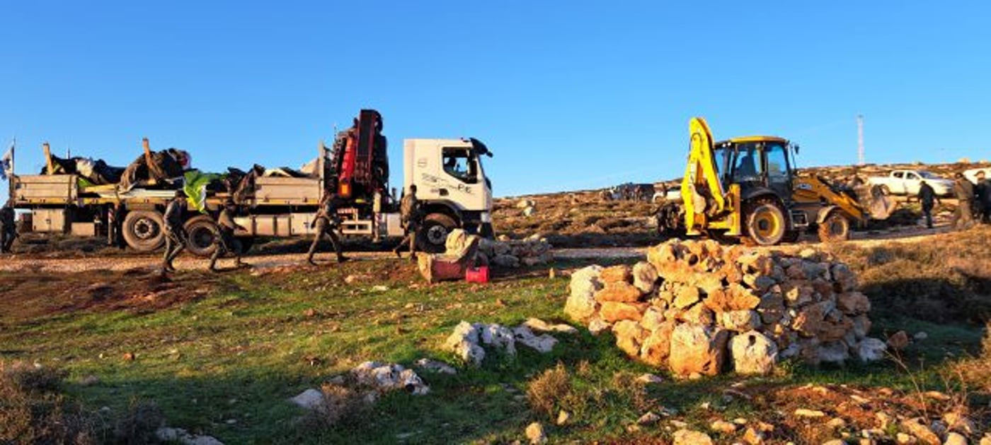 הרס שני בתוך יממה: תושב נפצע בהרס אלים בבנימין