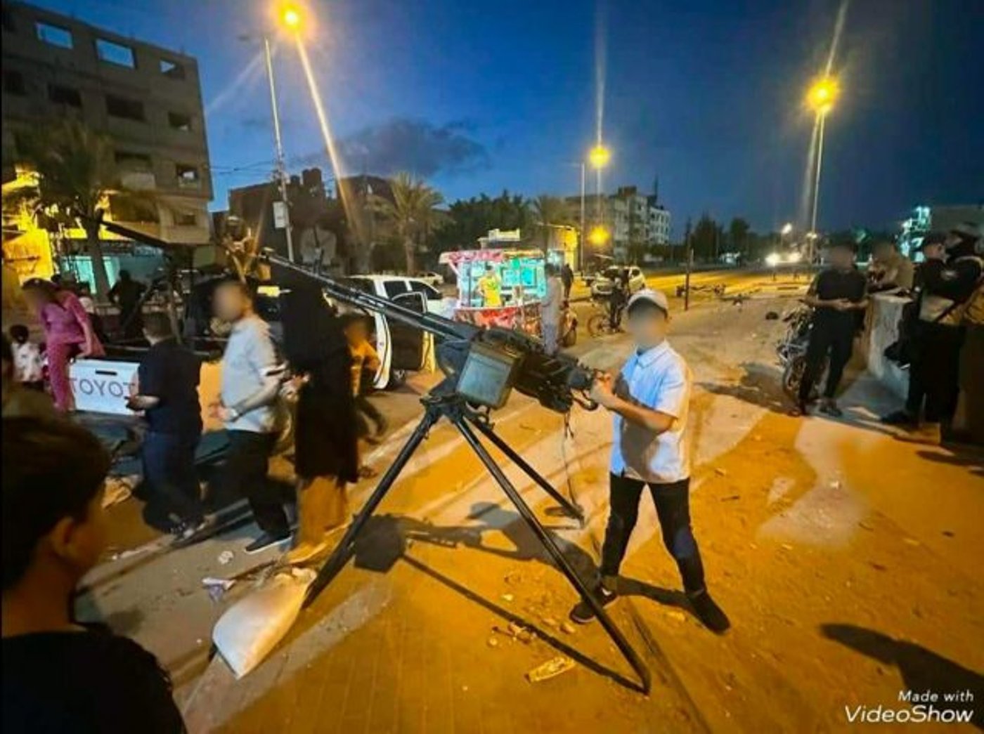 ילדים עזתים בשירות חמאס