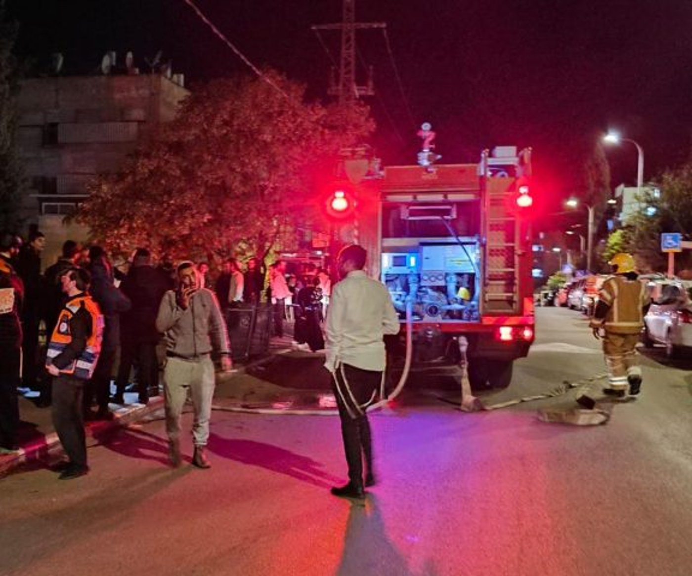 תינוק נכווה בשריפה בצפת, מצבו קשה