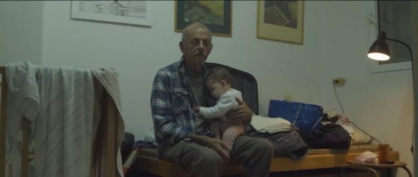 חיים פרי מתוך הסרט "מקלטים"