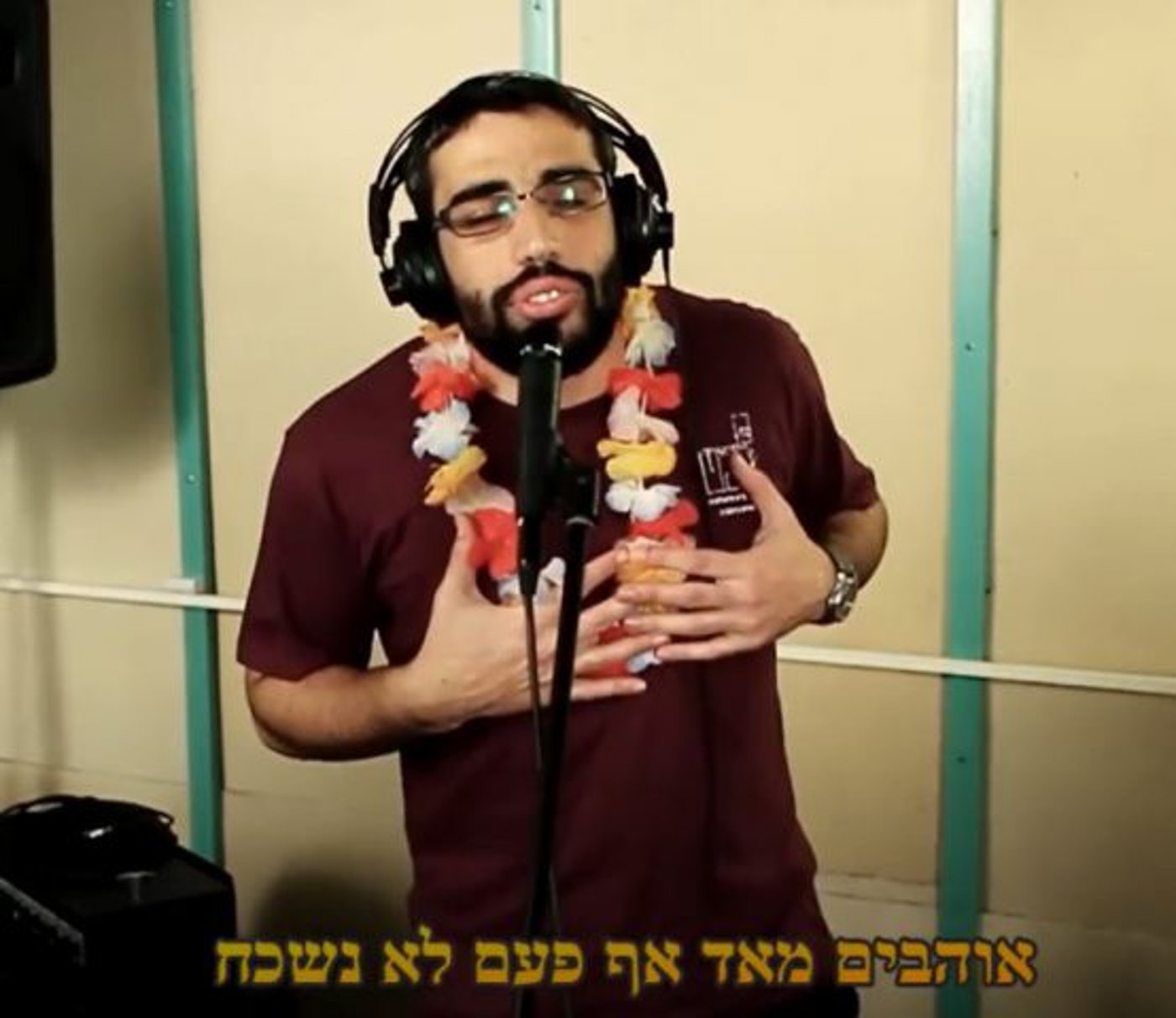 שטבון הצעיר בישיבת נתניה (באדיבות משה גלבר)