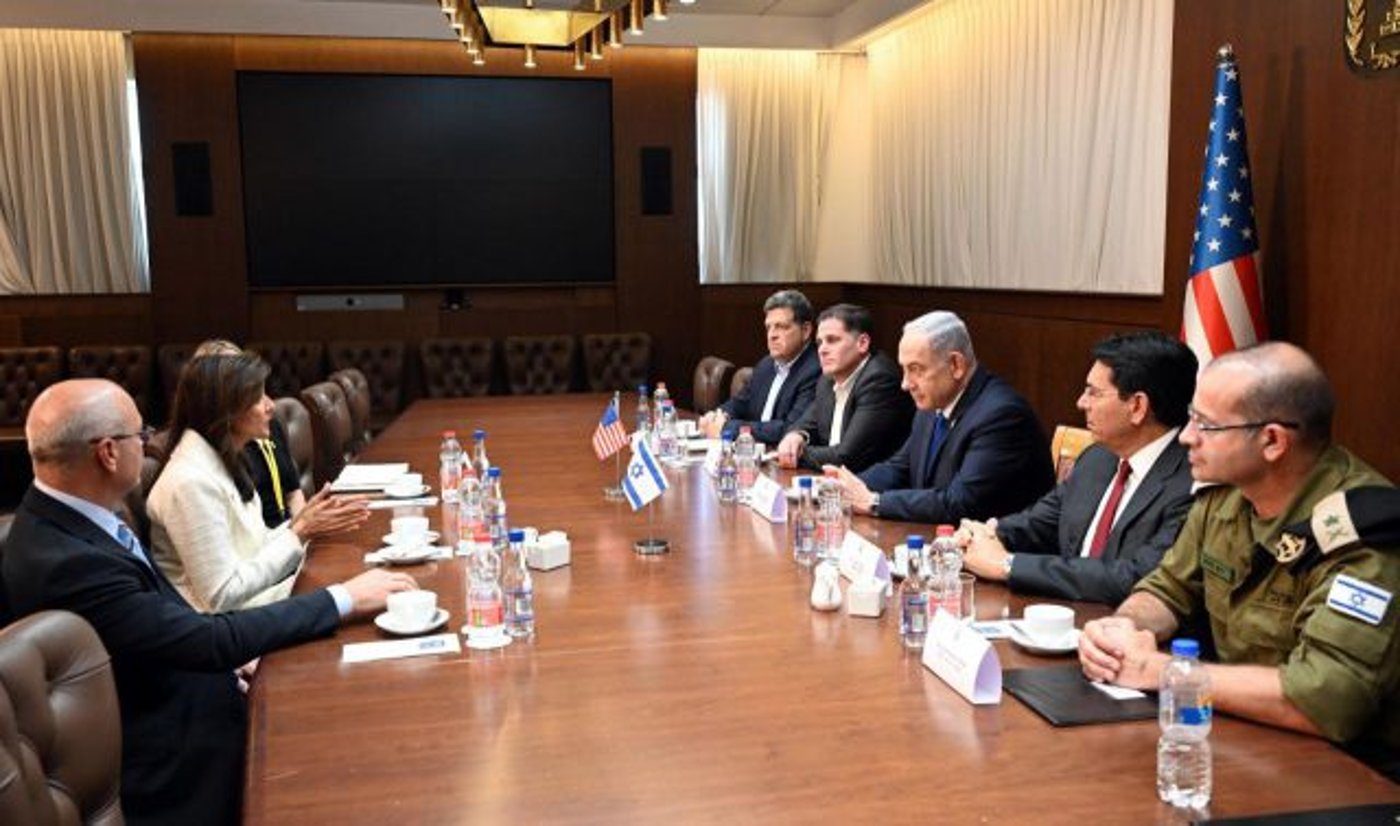 ניקי היילי לנתניהו: "אמריקה צריכה לעמוד לצידכם"