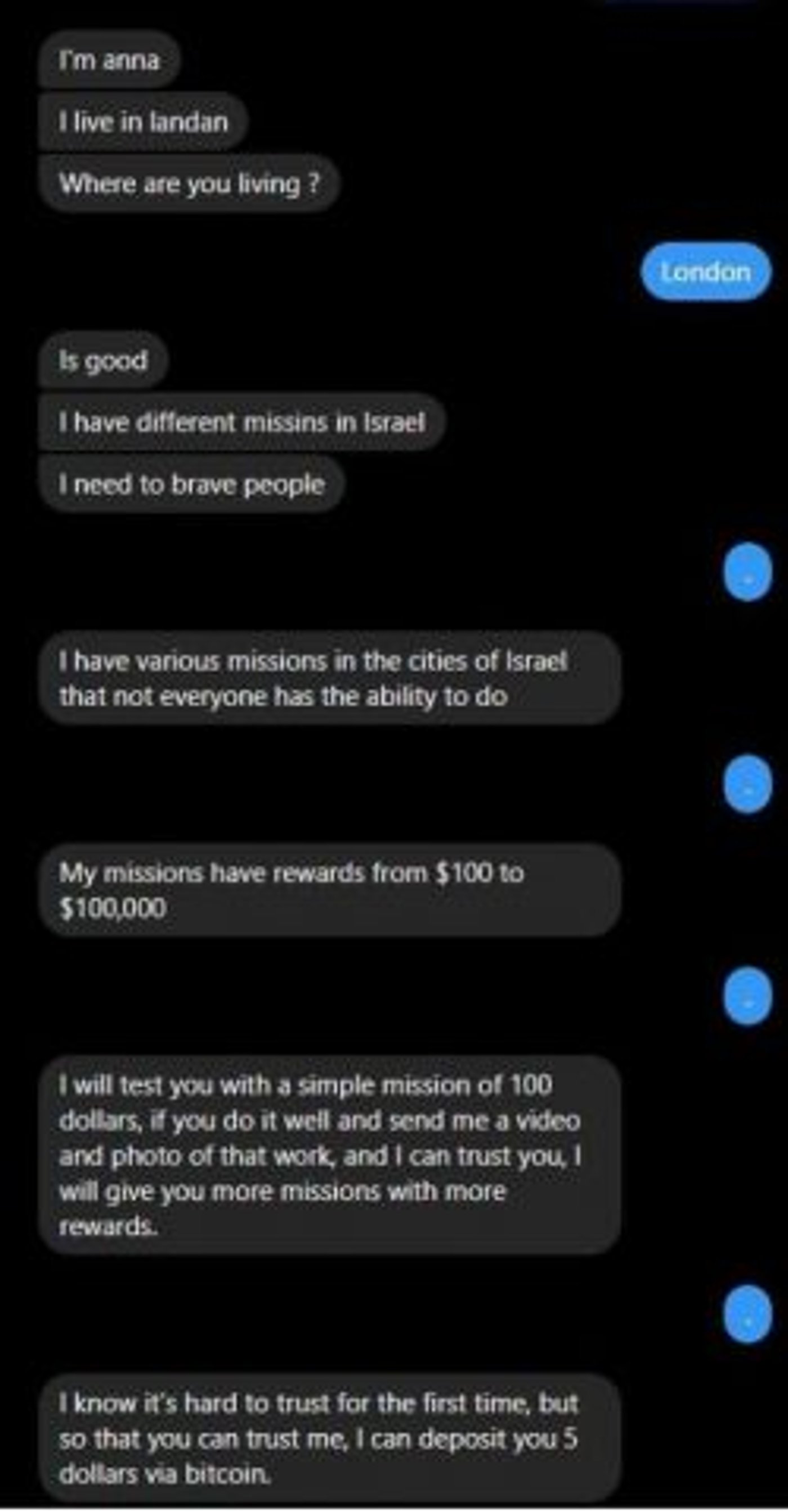 כך איראן מנסה לגייס אזרחים ישראלים