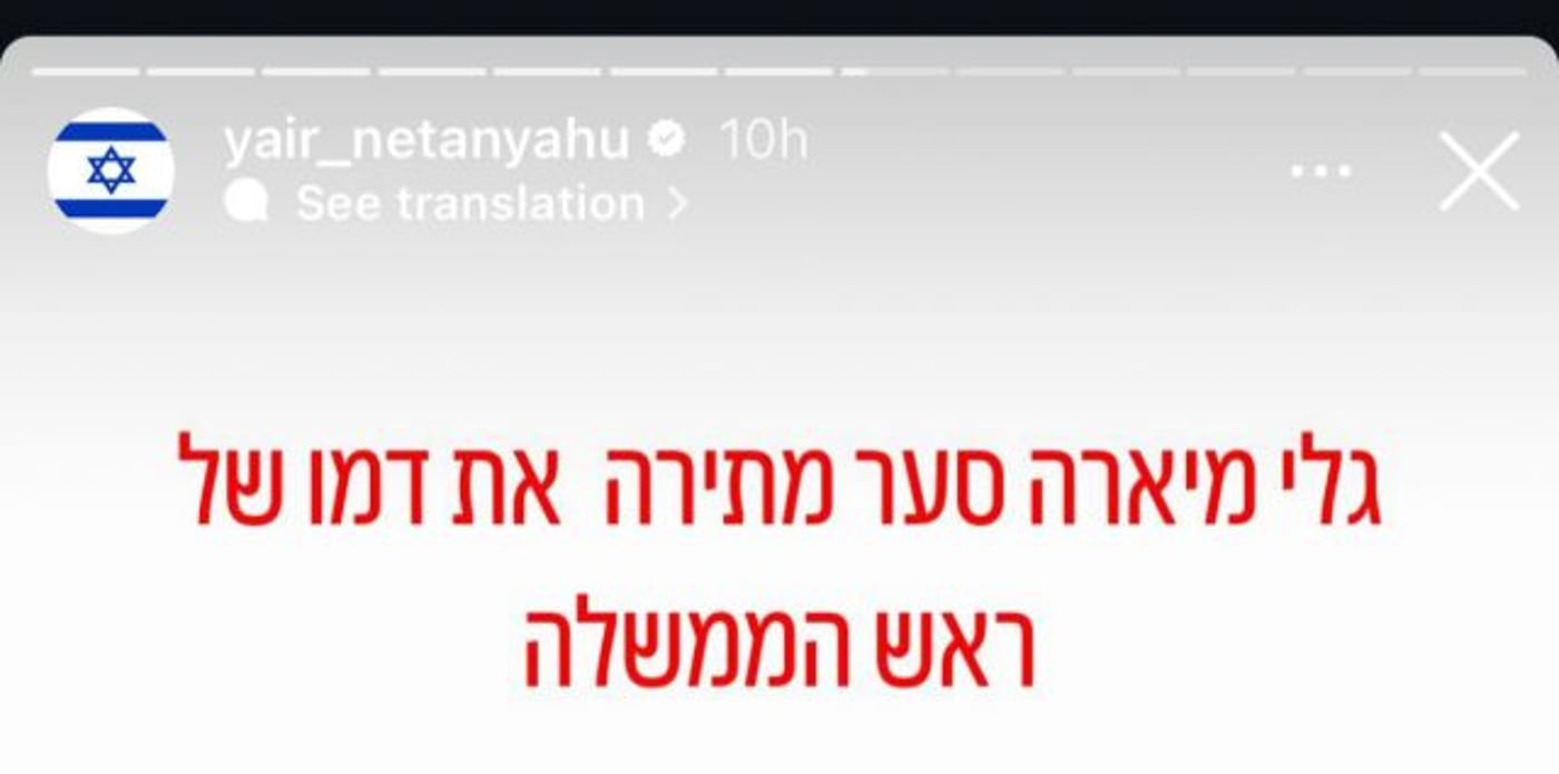 יאיר נתניהו משתלח ביועמ"שית: מתירה את דמו של ראש הממשלה