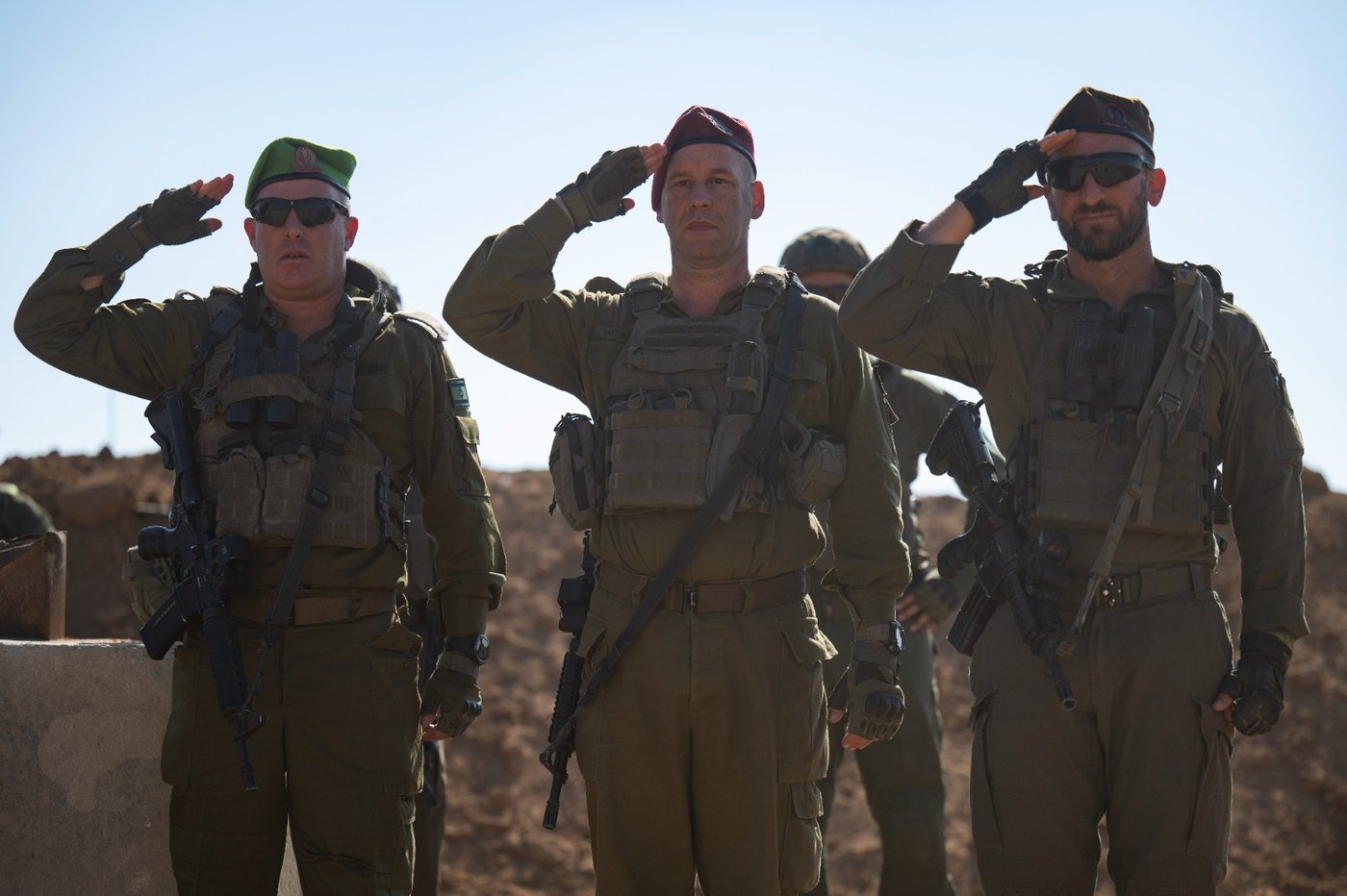 רוזנפלד, פינקלמן וחירם (דובר צה"ל)