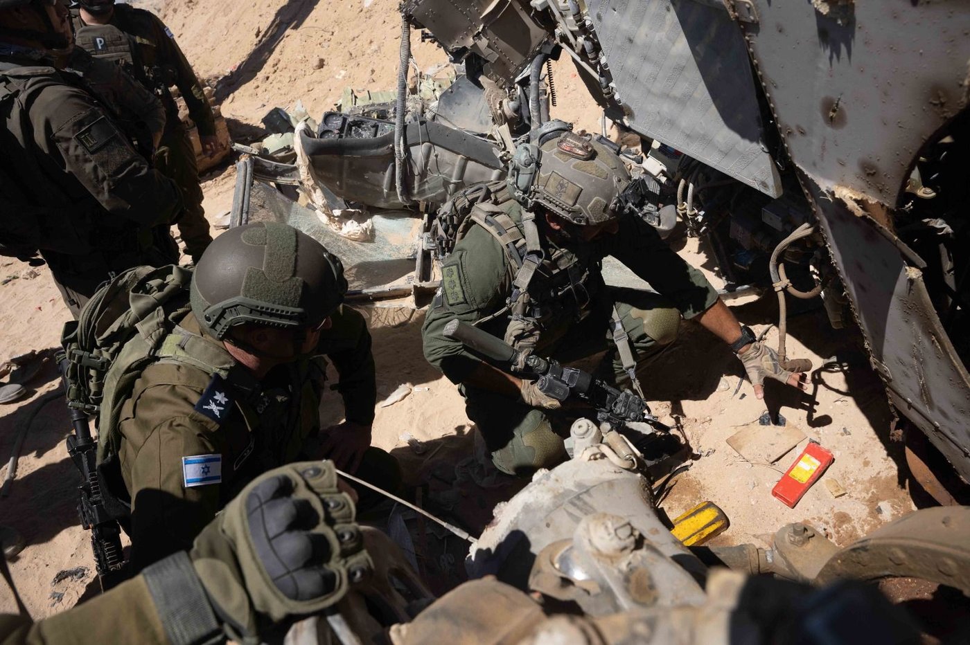 מפקד חיל האוויר בזירת התרסקות המסוק: "כואבים את כאב האובדן"