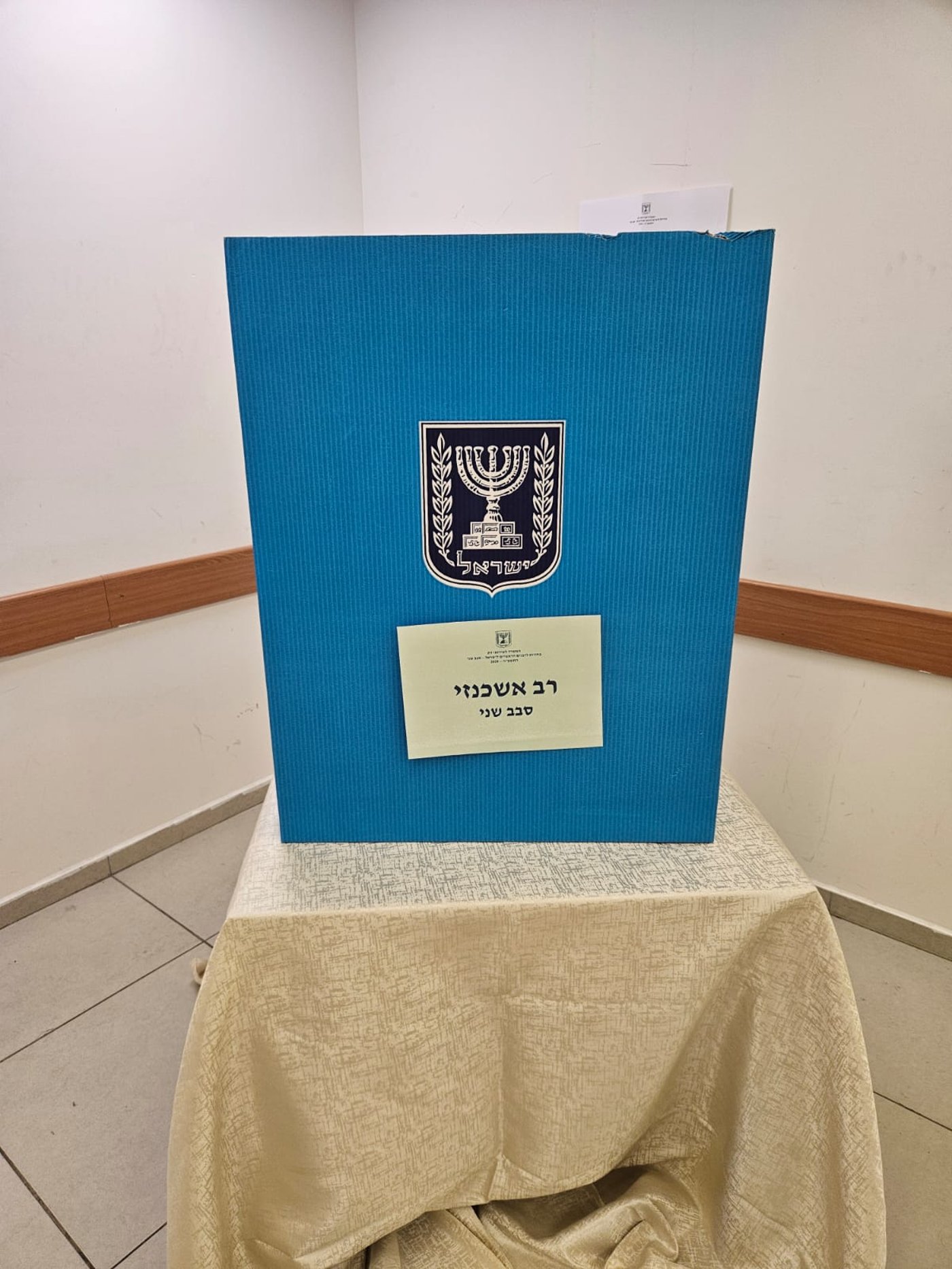 נפתחה ההצבעה: החלו הבחירות החוזרות לרב הראשי האשכנזי