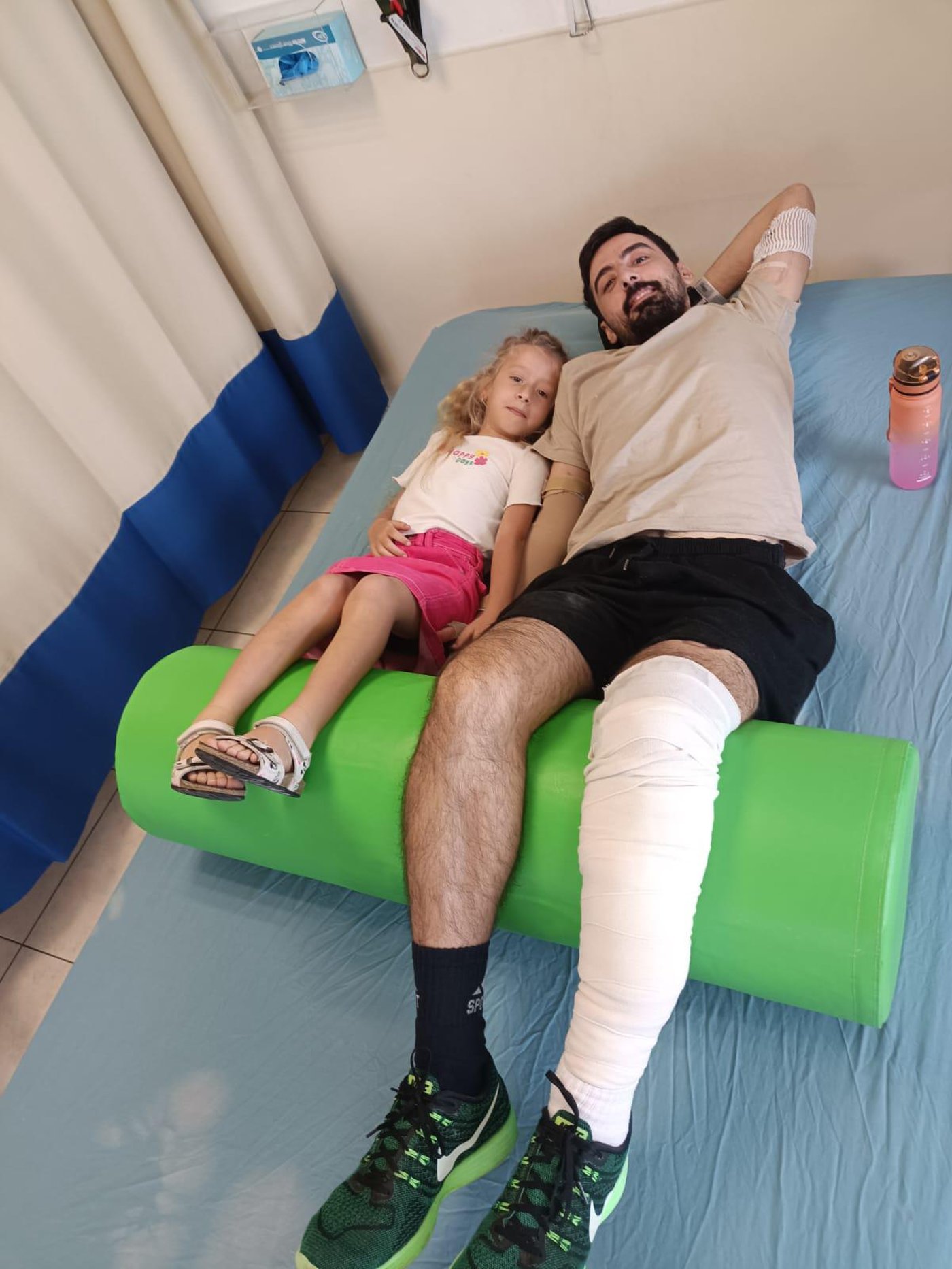(בשיקום בבית החולים איכילוב.