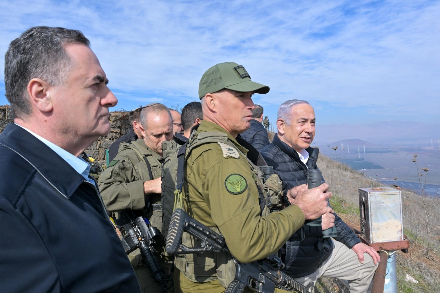 נתניהו בגבול סוריה: "יום היסטורי בתולדות המזרח התיכון"