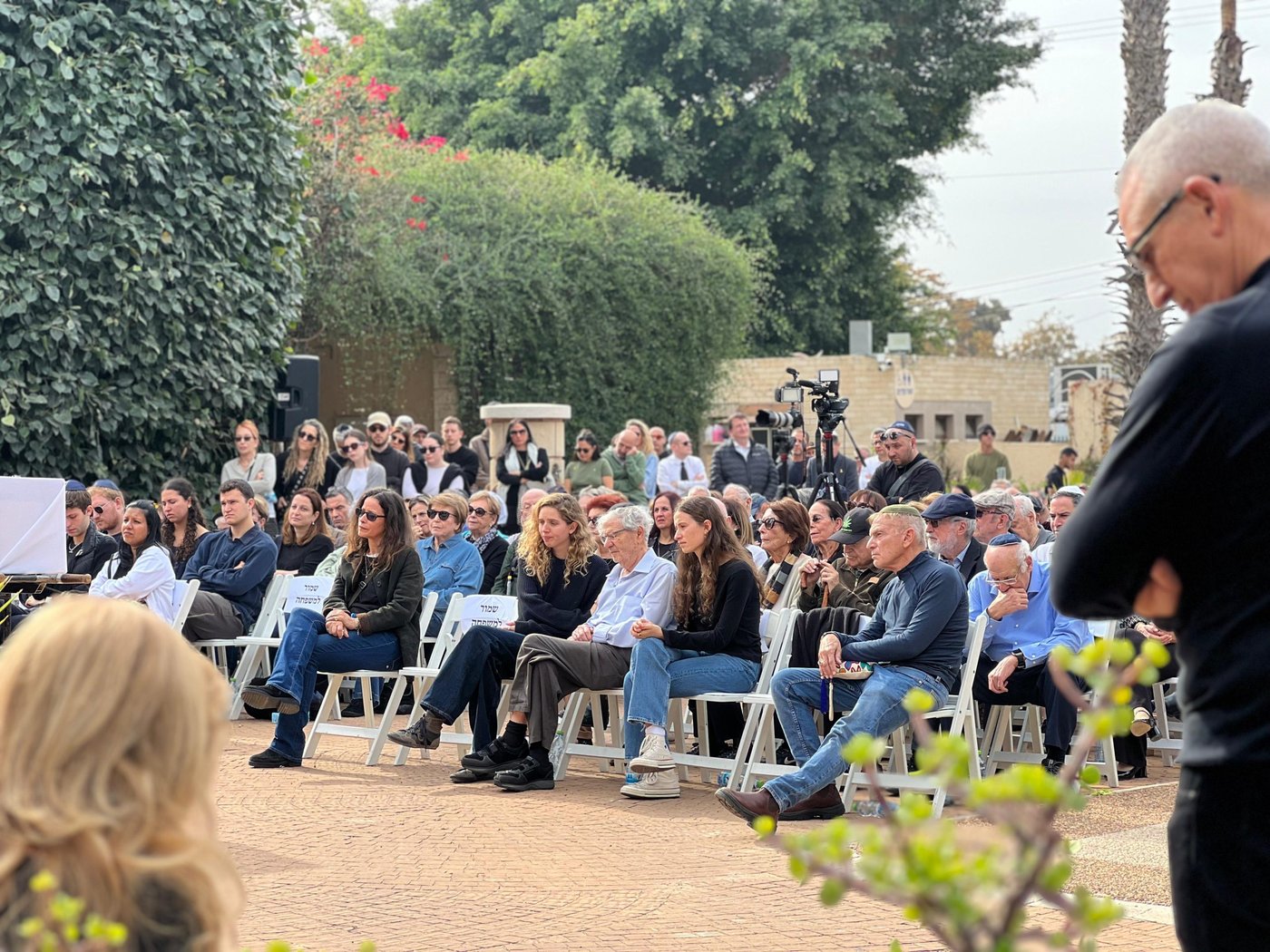 המשתתפים בהלווית אלישבע ברק