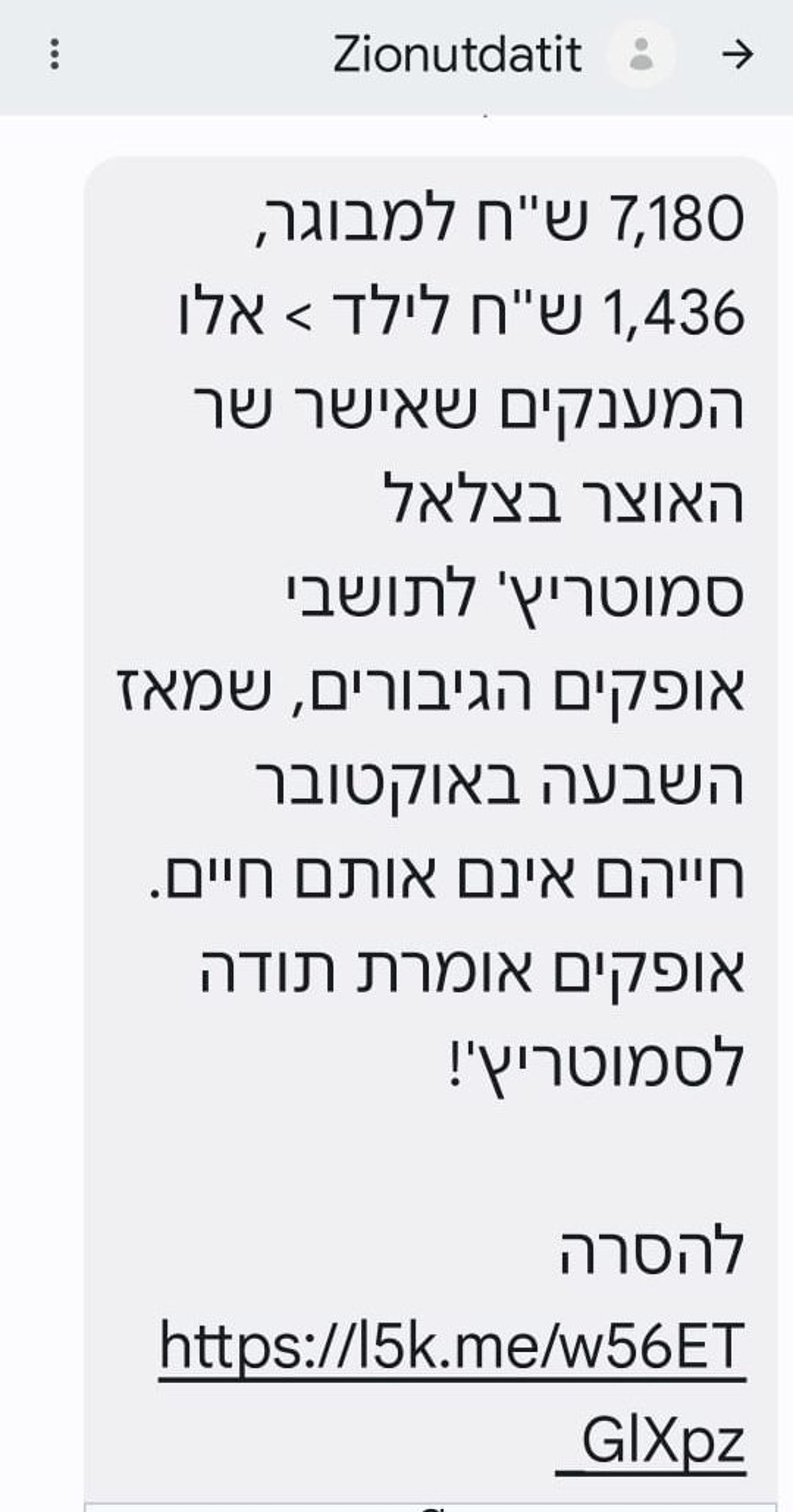 מי שלח את המסרון המכפיש נגד אלמוג כהן?