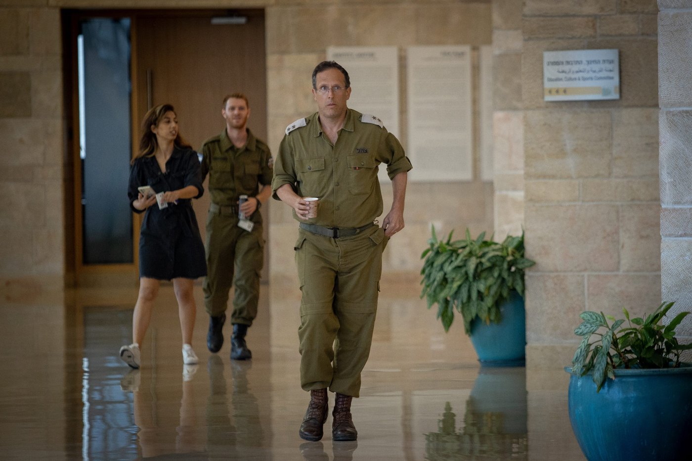 ח"כ טור פז בתקופתו במילואים