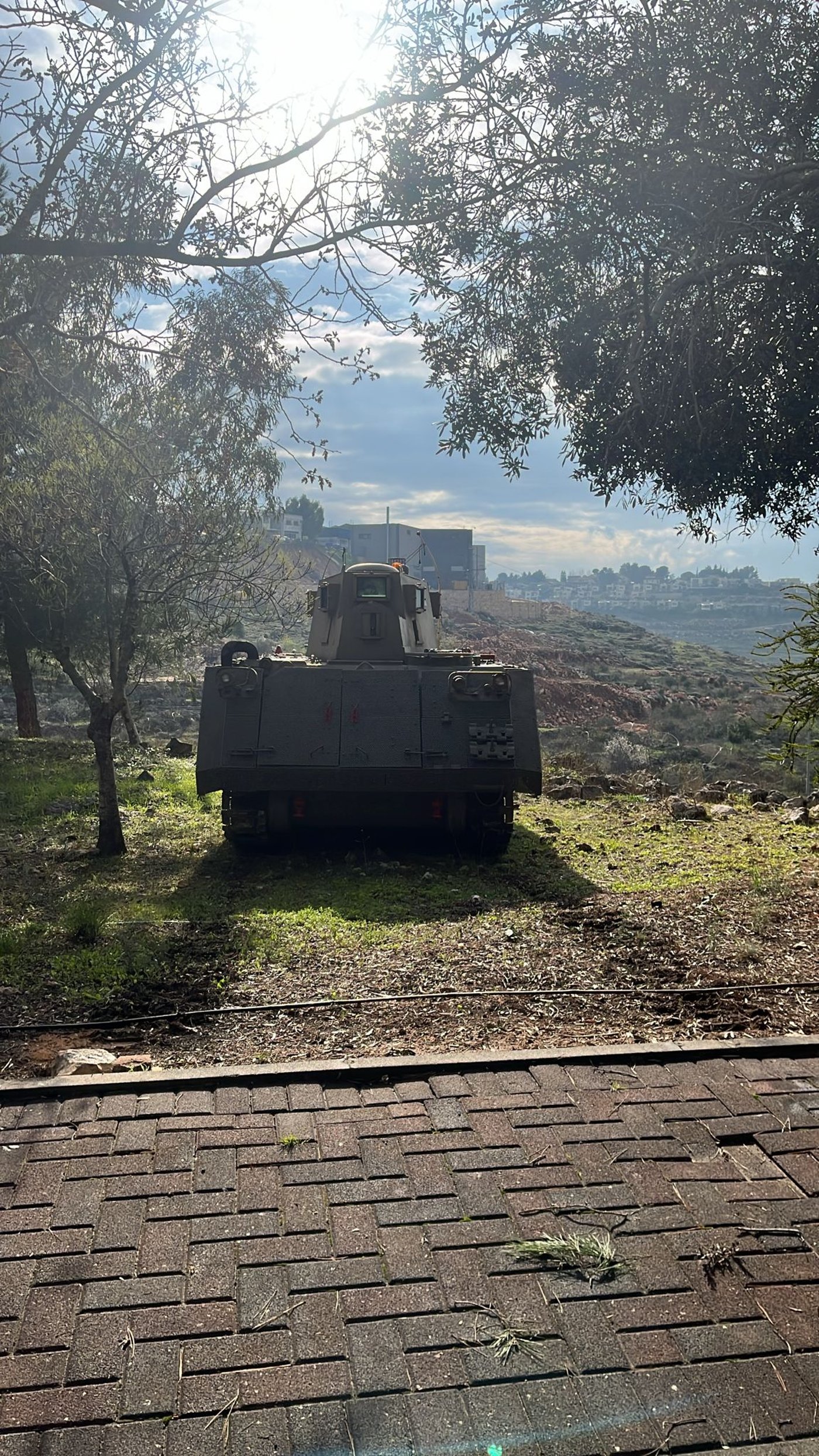 לראשונה מאז חומת מגן: נגמ"שים הוצבו ביישובי השומרון